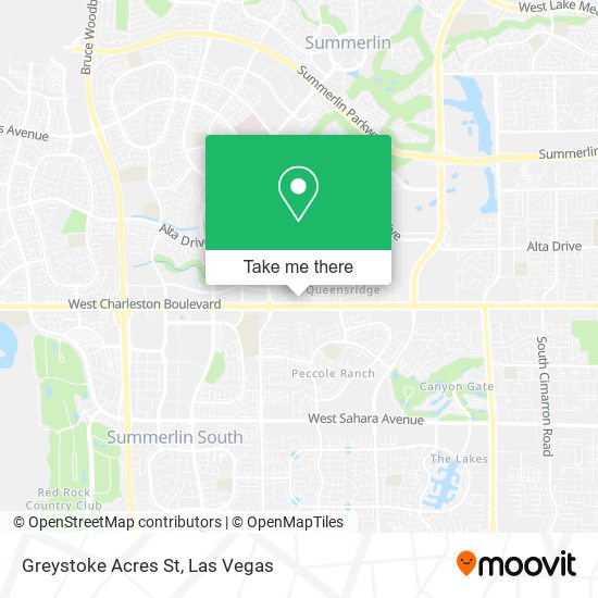 Greystoke Acres St map