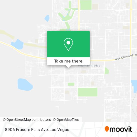 8906 Frasure Falls Ave map