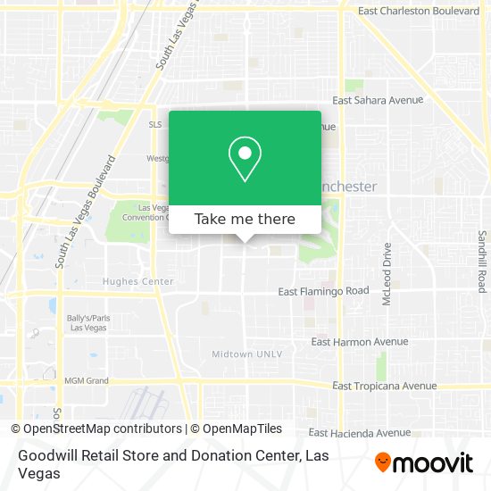 Goodwill Retail Store and Donation Center map