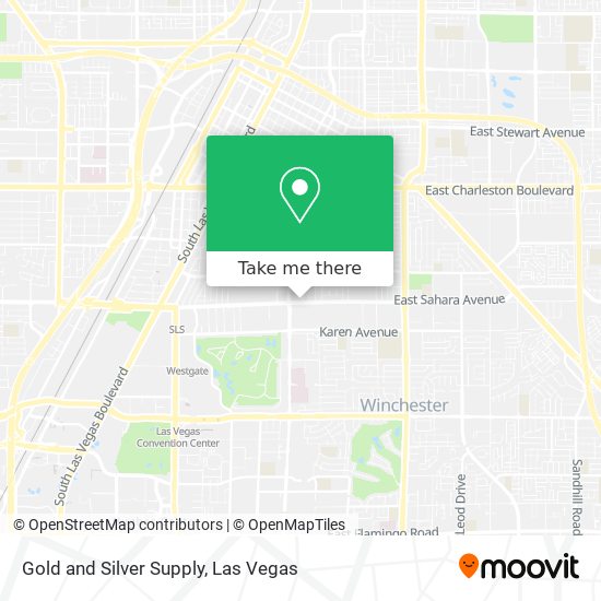 Gold and Silver Supply map