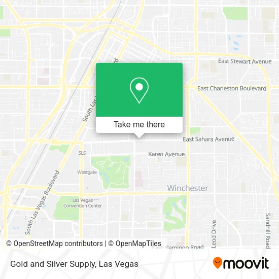 Mapa de Gold and Silver Supply