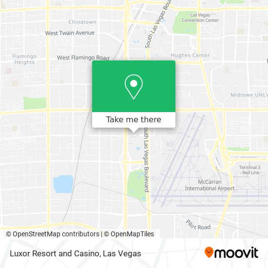 Directions To Luxor Las Vegas How To Get To Luxor Resort And Casino In Paradise By Bus?