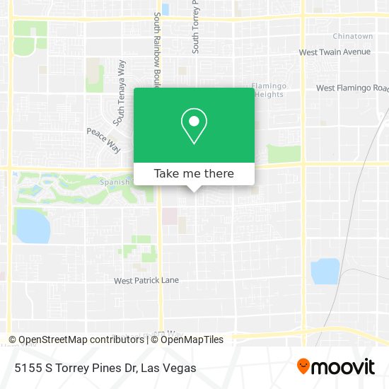 5155 S Torrey Pines Dr map