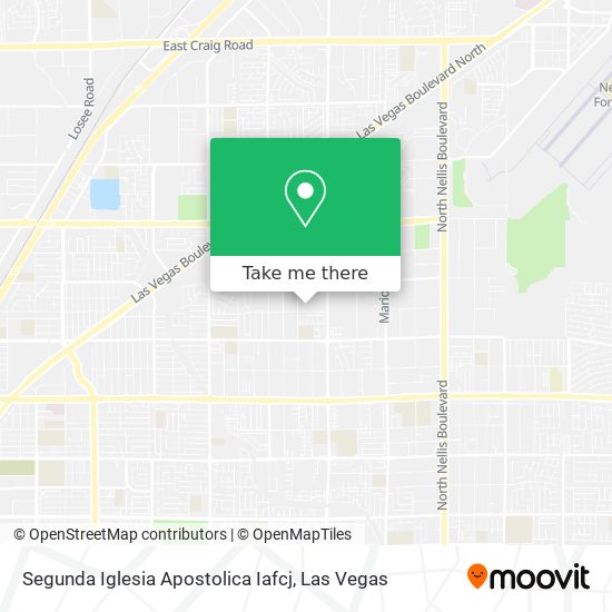 Segunda Iglesia Apostolica Iafcj map