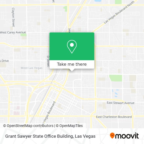 Mapa de Grant Sawyer State Office Building