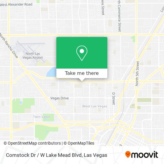 Mapa de Comstock Dr / W Lake Mead Blvd