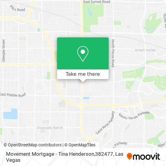 Movement Mortgage - Tina Henderson,382477 map