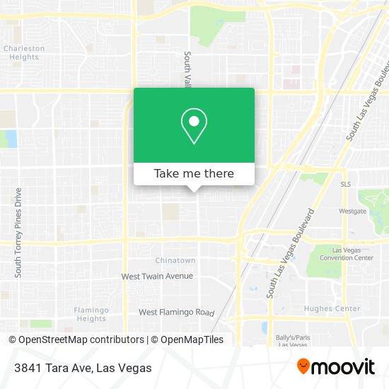 3841 Tara Ave map