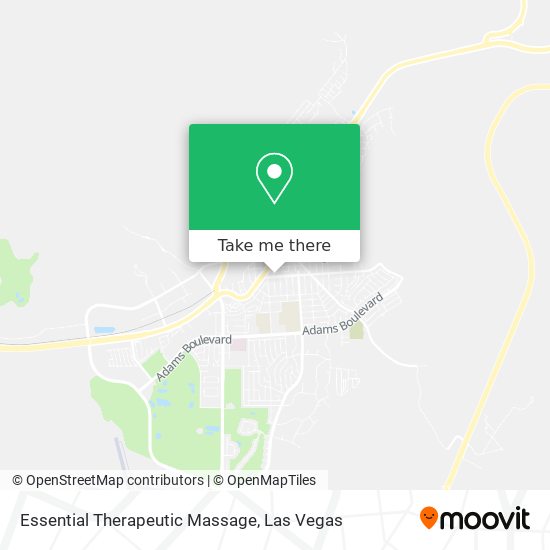 Essential Therapeutic Massage map