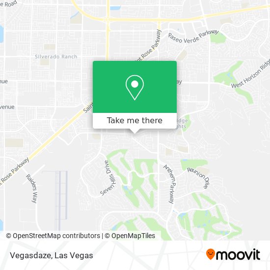 Vegasdaze map