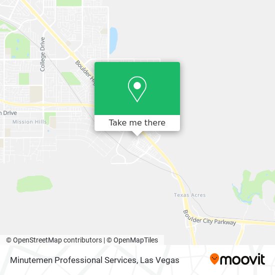 Minutemen Professional Services map