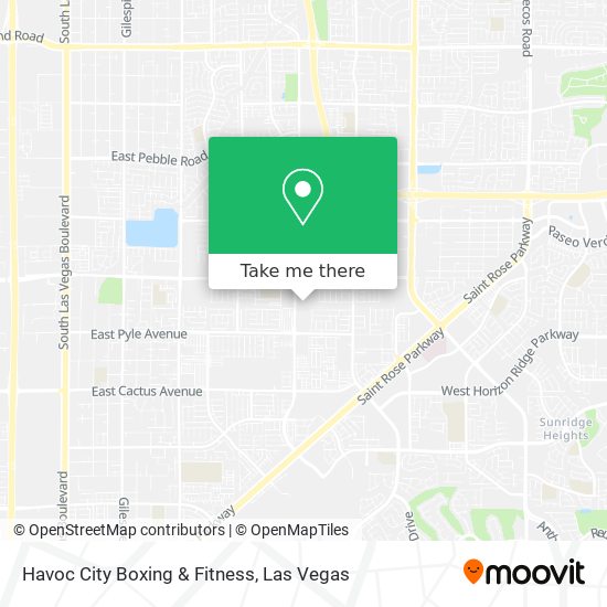 Havoc City Boxing & Fitness map