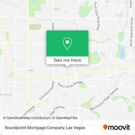 Mapa de Roundpoint Mortgage Company