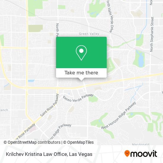 Mapa de Krilchev Kristina Law Office
