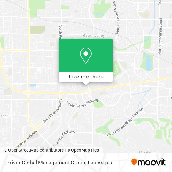 Mapa de Prism Global Management Group