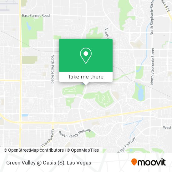 Green Valley @ Oasis (S) map