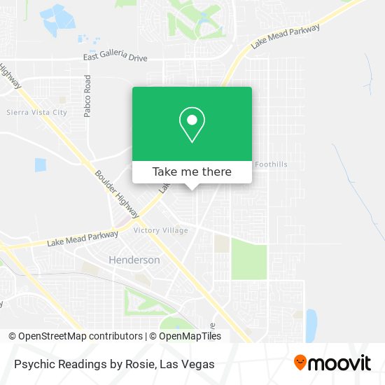 Mapa de Psychic Readings by Rosie