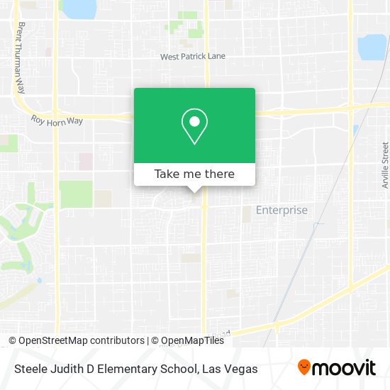 Steele Judith D Elementary School map