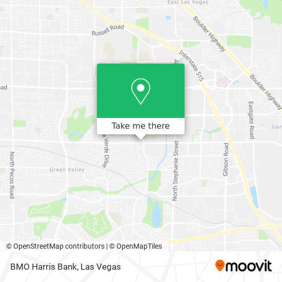 Mapa de BMO Harris Bank