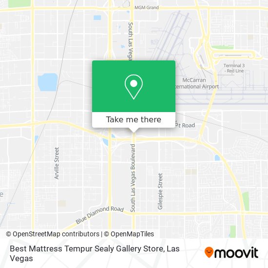 Best Mattress Tempur Sealy Gallery Store map