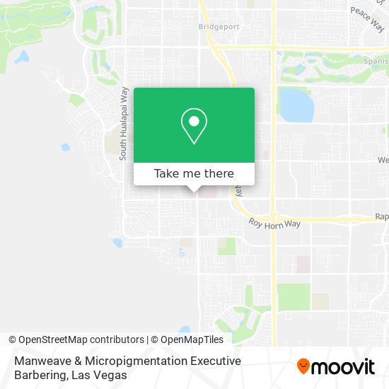 Manweave & Micropigmentation Executive Barbering map