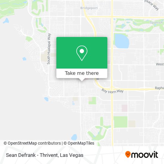 Sean Defrank - Thrivent map