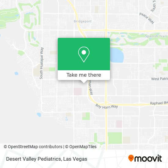 Mapa de Desert Valley Pediatrics