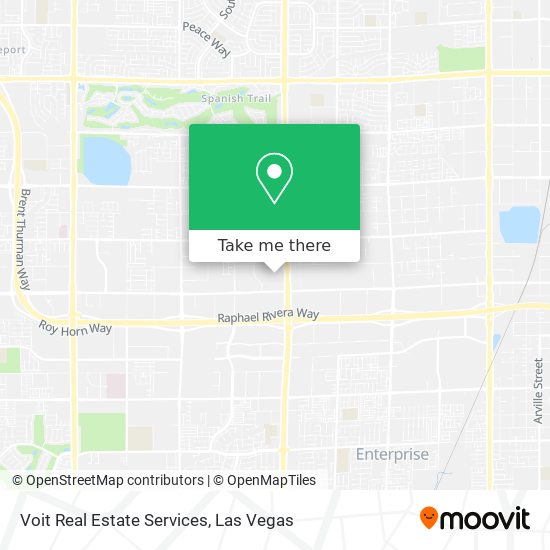 Voit Real Estate Services map