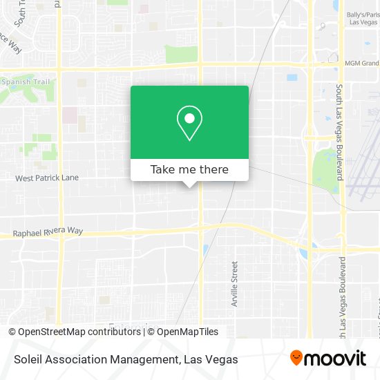Soleil Association Management map