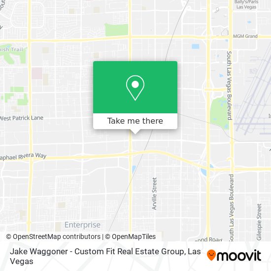 Jake Waggoner - Custom Fit Real Estate Group map