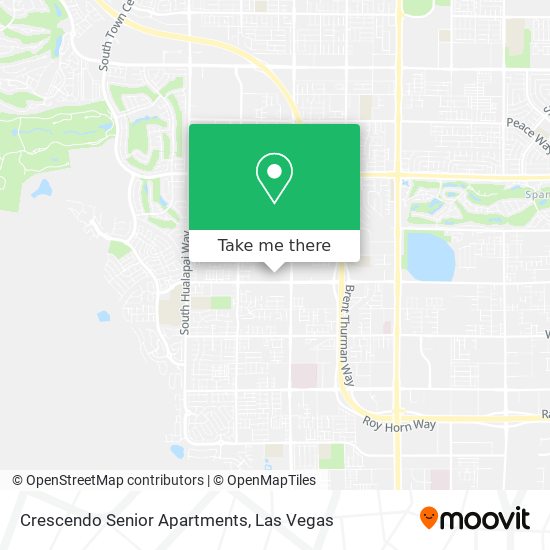 Crescendo Senior Apartments map