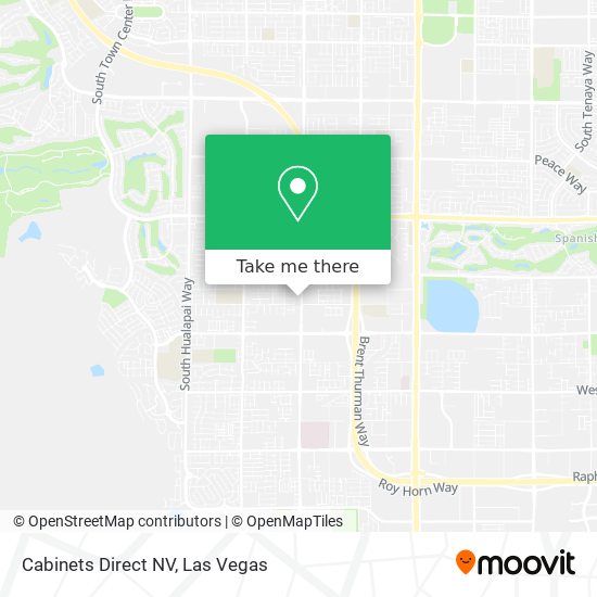 Mapa de Cabinets Direct NV