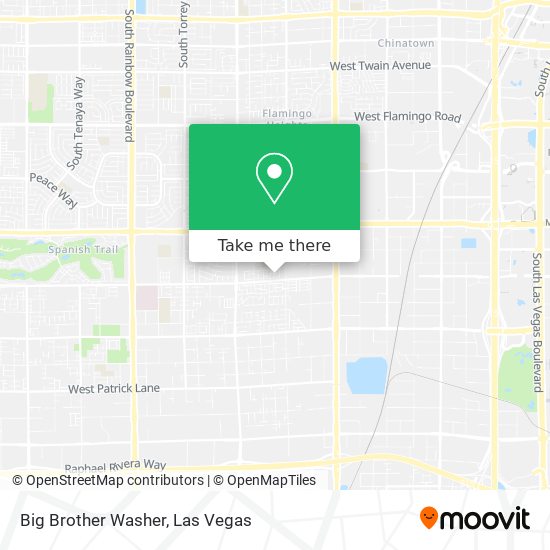 Big Brother Washer map