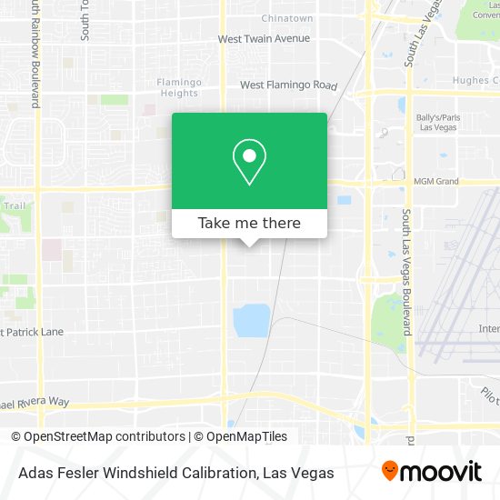 Mapa de Adas Fesler Windshield Calibration