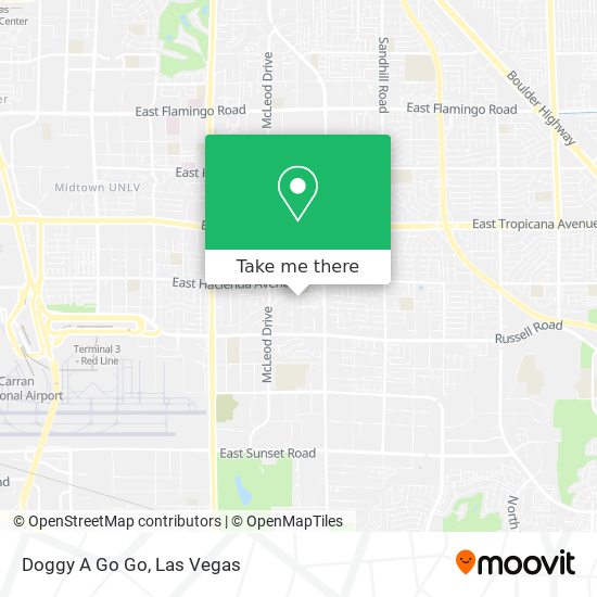 Mapa de Doggy A Go Go