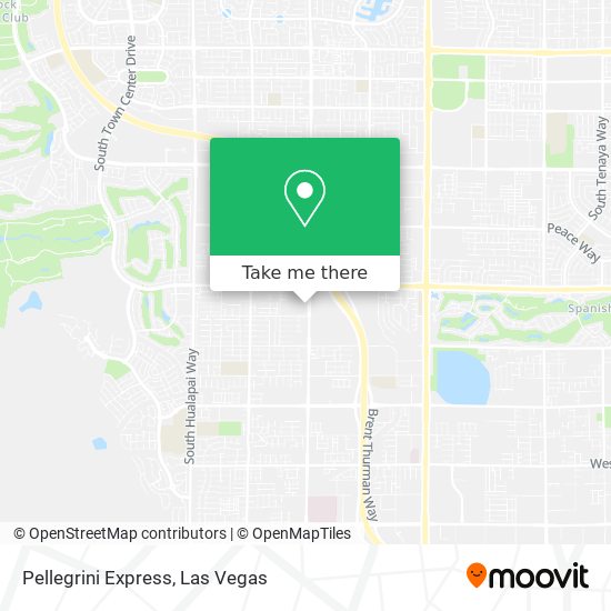 Pellegrini Express map