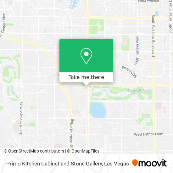 Primo Kitchen Cabinet and Stone Gallery map