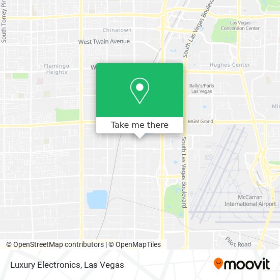 Mapa de Luxury Electronics