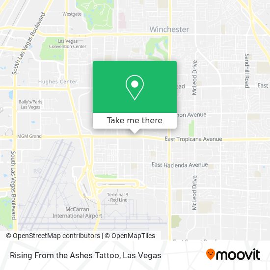 Rising From the Ashes Tattoo map