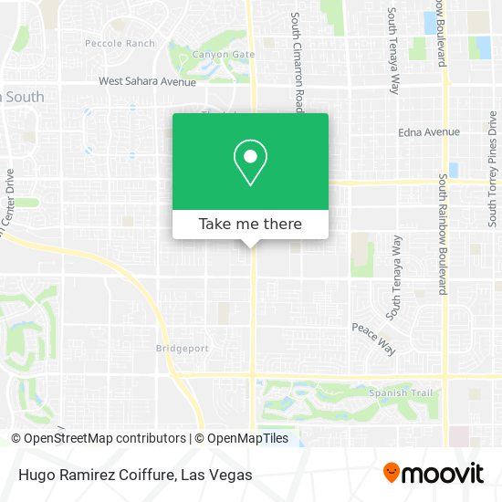 Hugo Ramirez Coiffure map