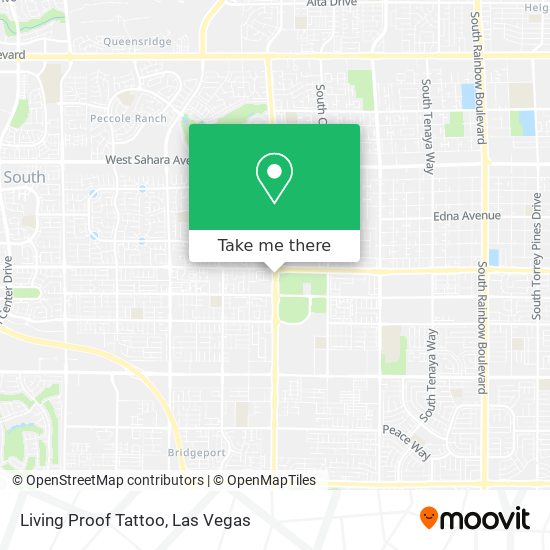 Living Proof Tattoo map