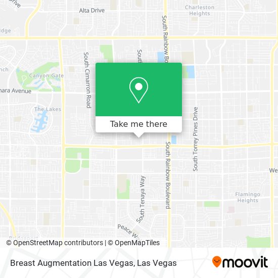 Mapa de Breast Augmentation Las Vegas