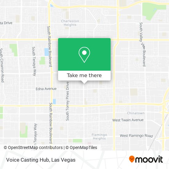 Voice Casting Hub map