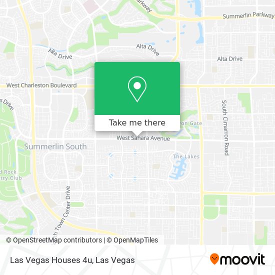 Las Vegas Houses 4u map