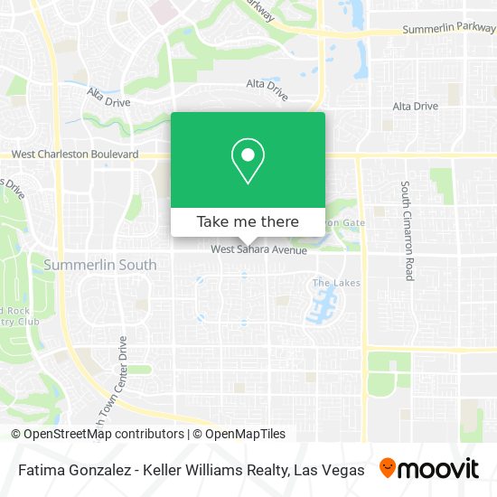 Fatima Gonzalez - Keller Williams Realty map