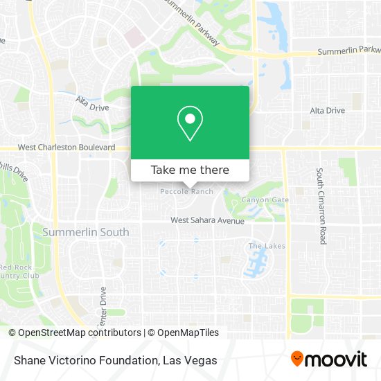 Shane Victorino Foundation map