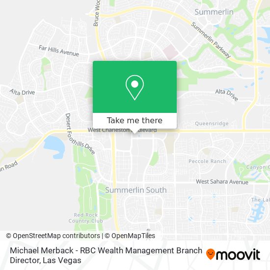 Michael Merback - RBC Wealth Management Branch Director map