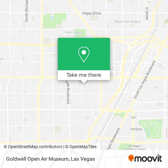 Goldwell Open Air Museum map
