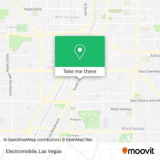 Electromobile map