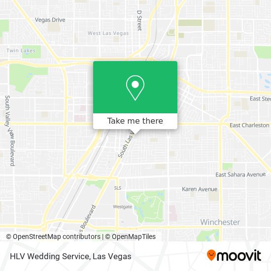 HLV Wedding Service map